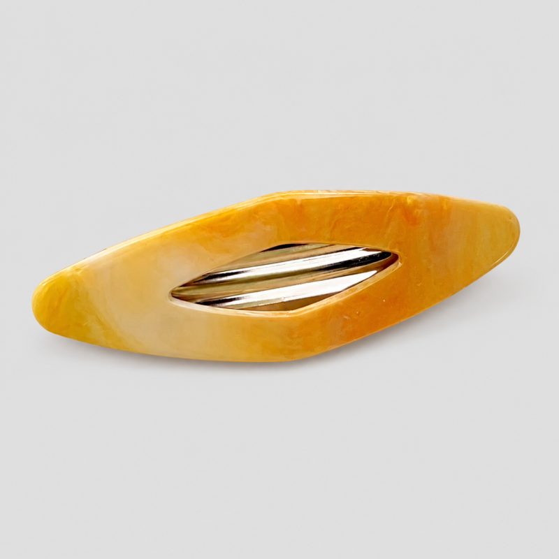 Wavy Irregular Marbled Hair Clip