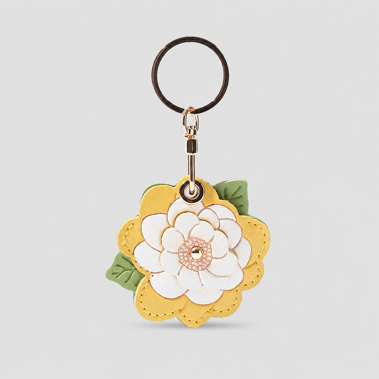 Fresh Camellia Keychain - Shopdayla Wholesale - #1858