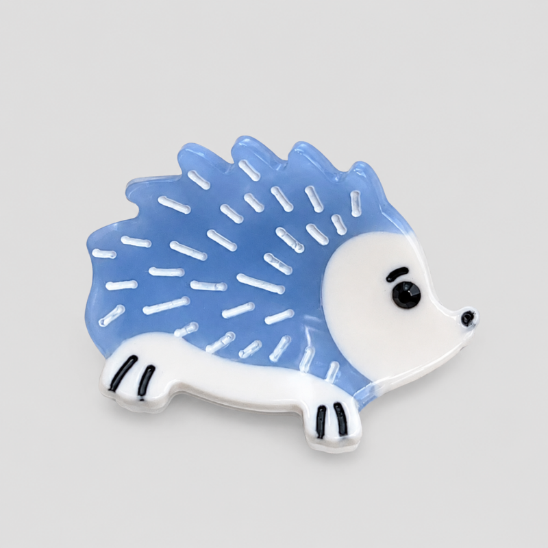 Hedgehog Mini Hair Claw Clip