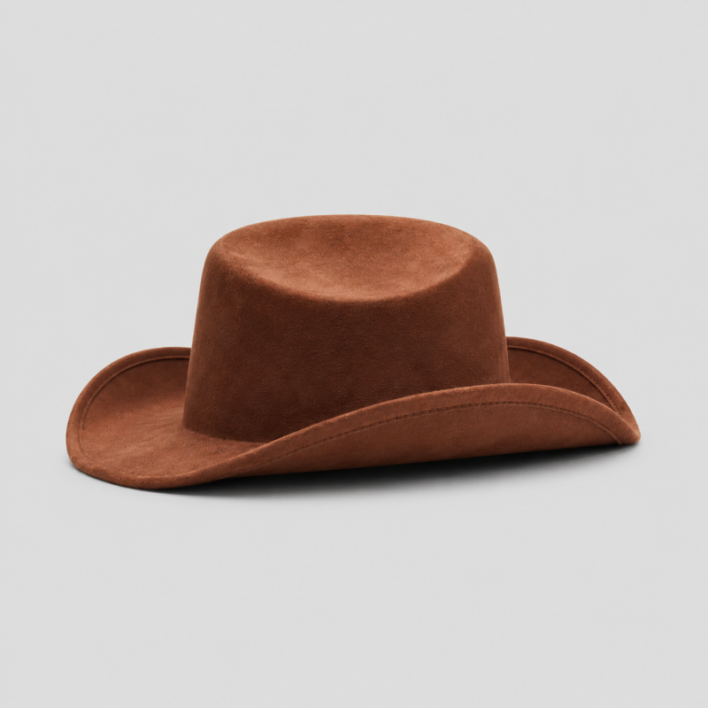Saddle Faux Suede Hat