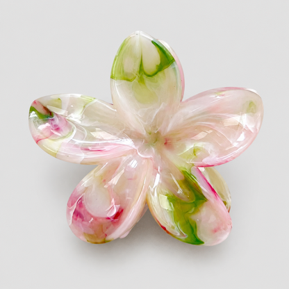 Floral Large Hair Claw Clip