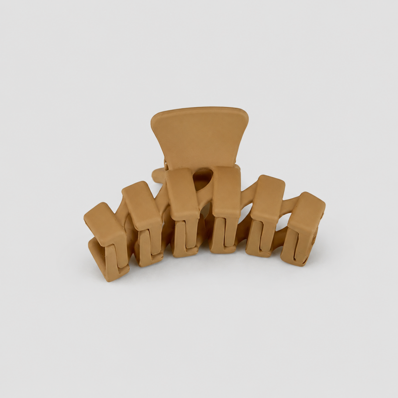 Mini Solid Shark Hair Claw Clip