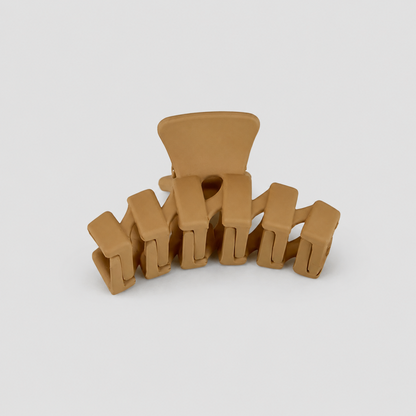Mini Solid Shark Hair Claw Clip