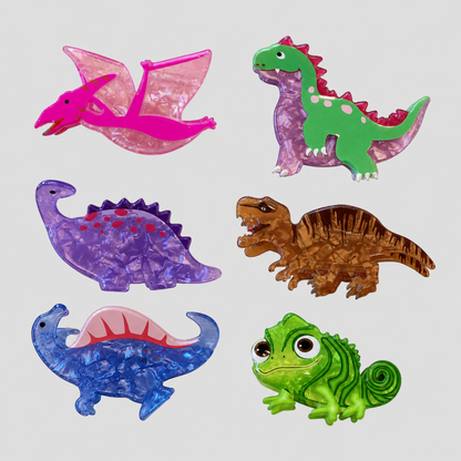 Dinosaur Hair Clip