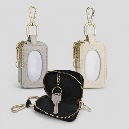 Dual Pocket Key Pouch