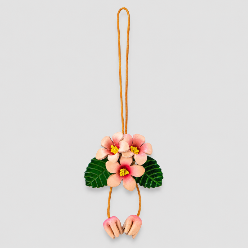 Flower Tassel Bag Charm