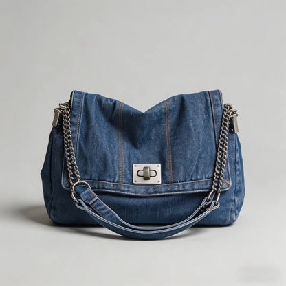 Denim Shoulder Bag