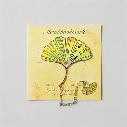 5 Random Retro Oil Painting Floral Metal Paper Clips Sets