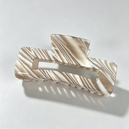 Candy Color Square Shark Hair Claw Clip
