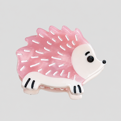 Hedgehog Mini Hair Claw Clip
