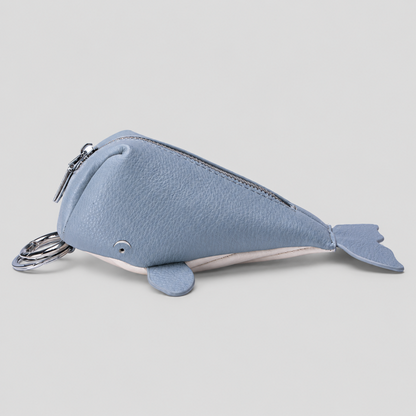 Whale Zipper Coin Pouch