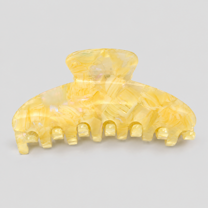Floral Seven-Tooth Claw Clip