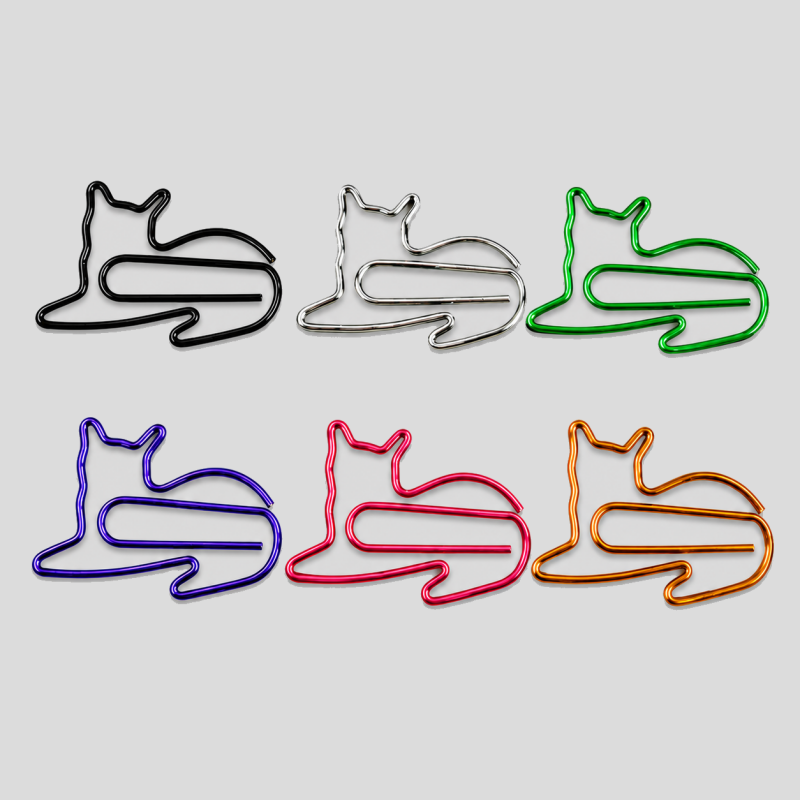 50PCS Artistic Note Paper Clips Stationery