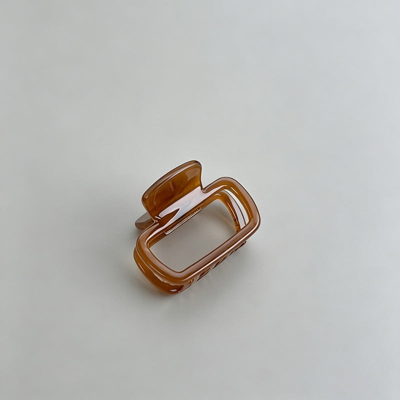 Square Hollow Hair Claw Clip