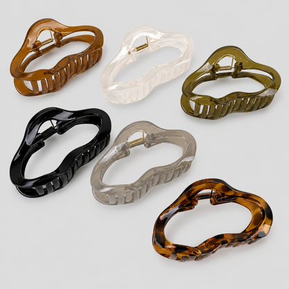 Cloud Shape Jelly Claw Clip