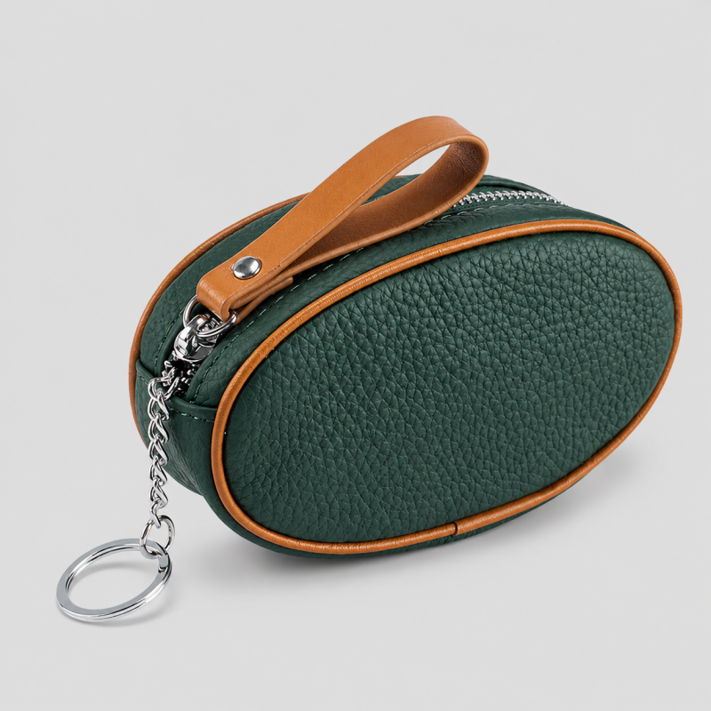 Oval Cord Coin Pouch