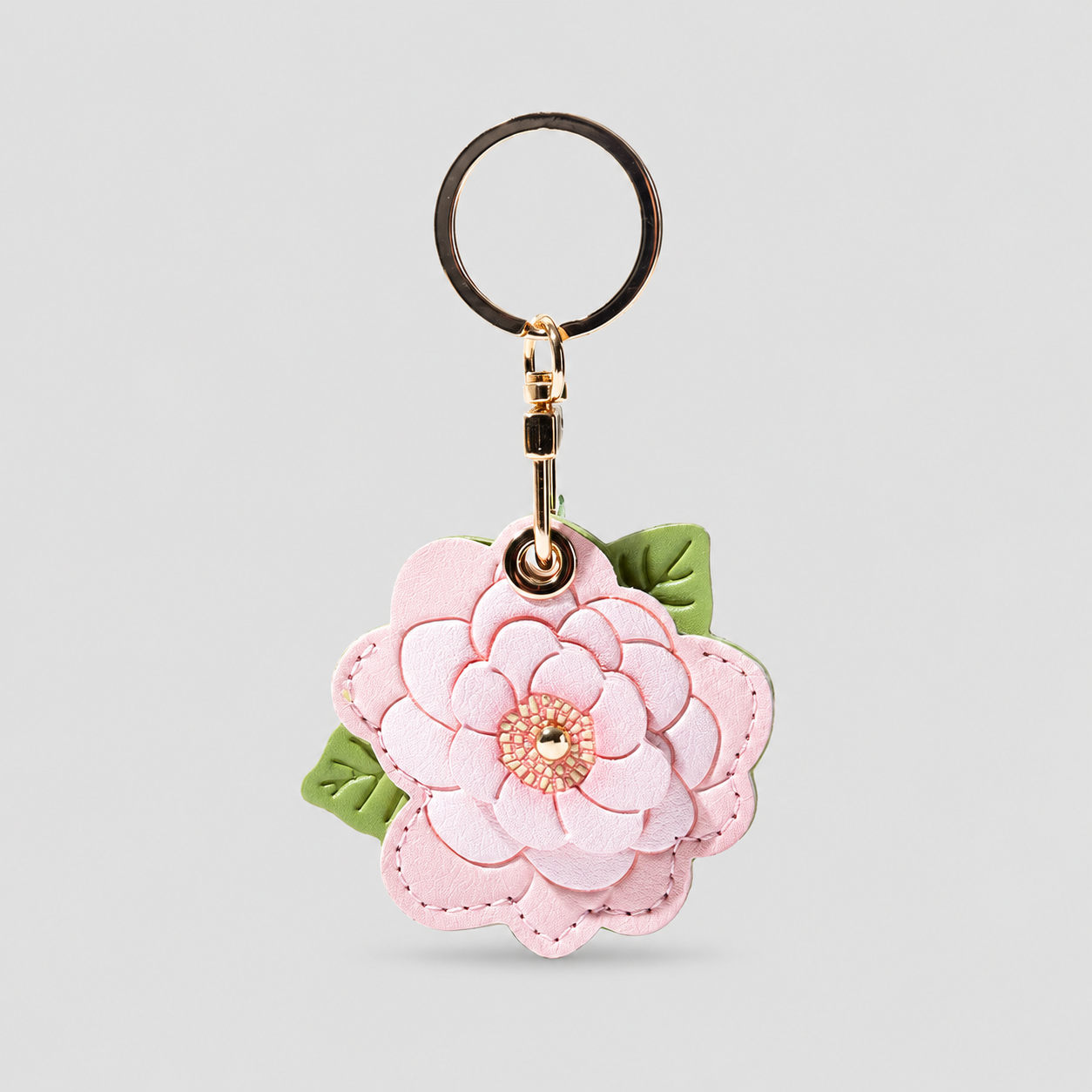 Fresh Camellia Keychain - Shopdayla Wholesale - #4626