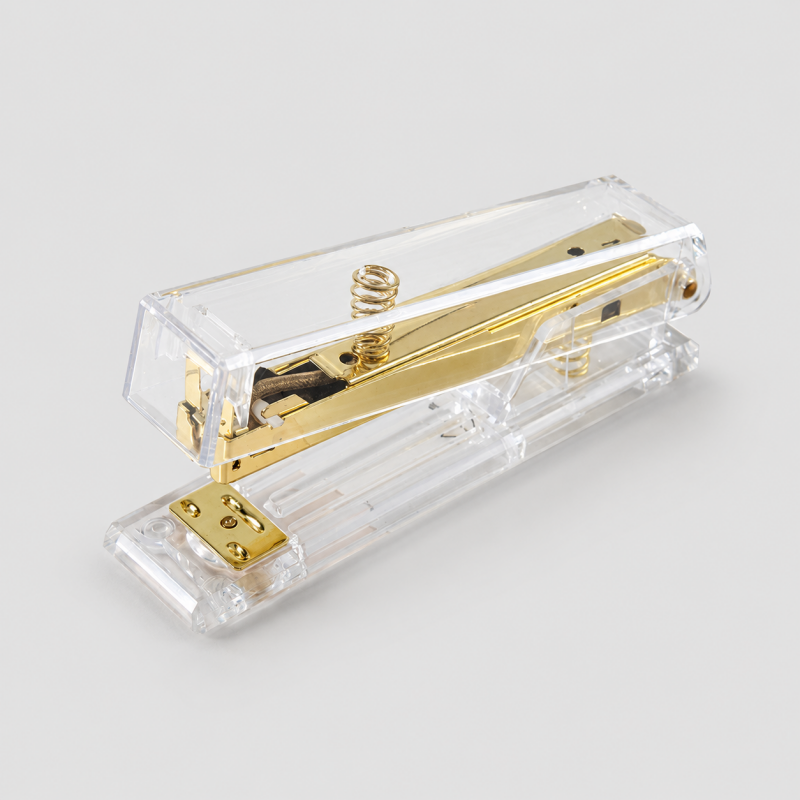 Rose Gold Transparent Stapler