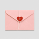 Pink Heart / One Size/1Pack/10PCS