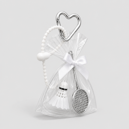Badminton Mini Portable Bag Charm
