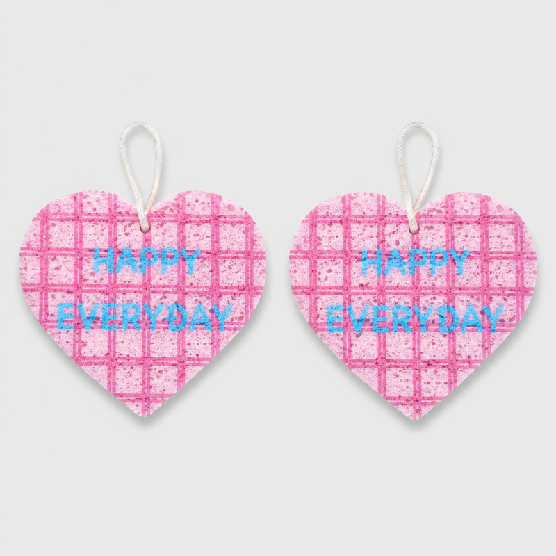Heart Sponge Cloth