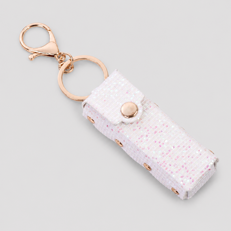Portable Lip Balm Holder Keychain
