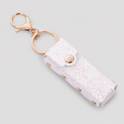 Portable Lip Balm Holder Keychain