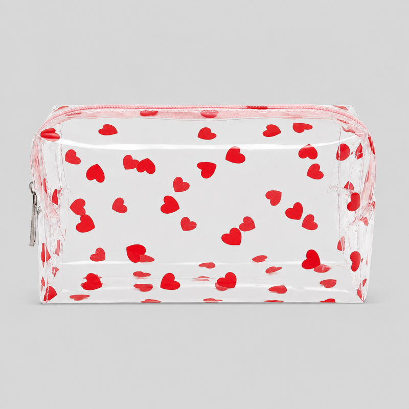 Pattern Clear Cosmetic Storage Bag