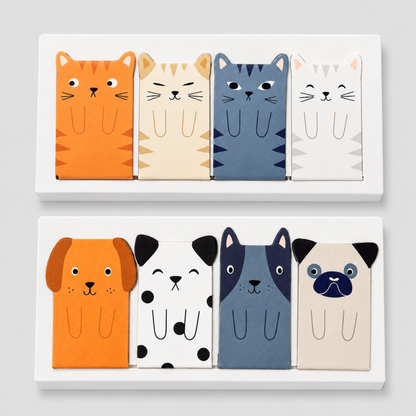 Cat Bookmark Set(Pack of 4)