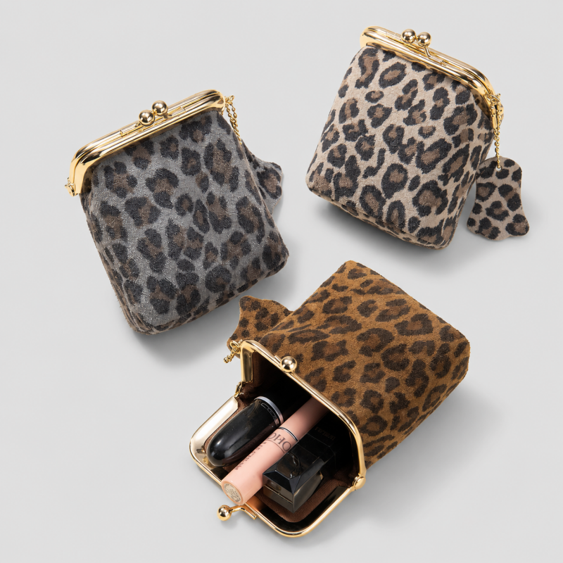 Leopard Vanity Pouch