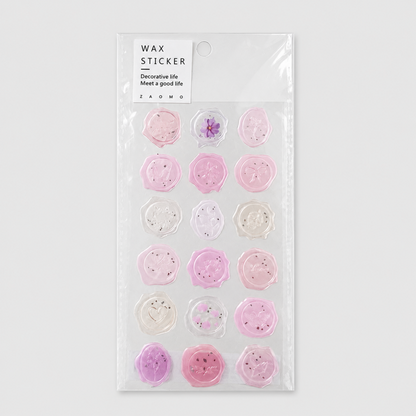 Modern Wax Seal Aesthetic PVC Decorative Stickers