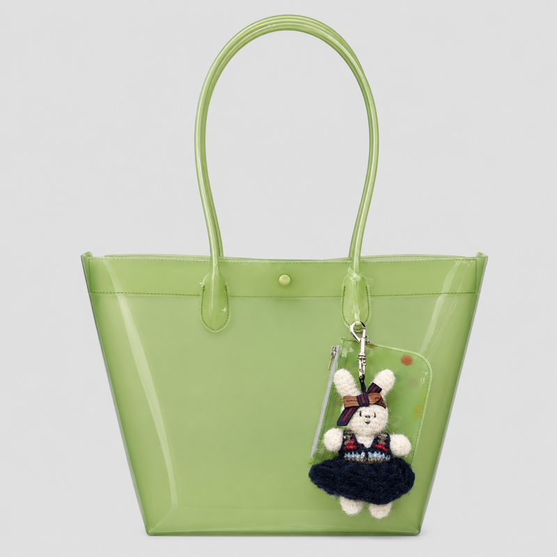 Transparent Jelly Mini Tote Bag