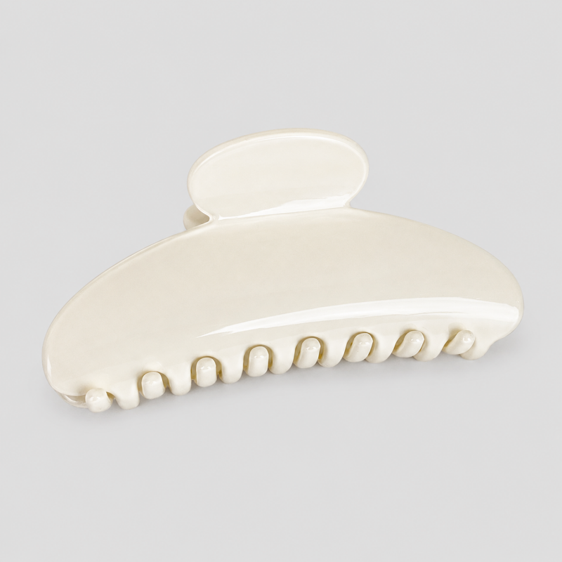 Solid Color Shark Hair Claw Clip