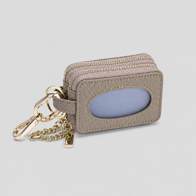 Dual Pocket Key Pouch