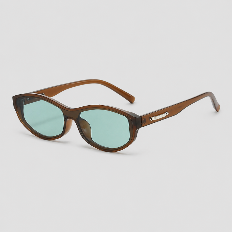 Y2K Slim Small Oval Fashion Sunglasses