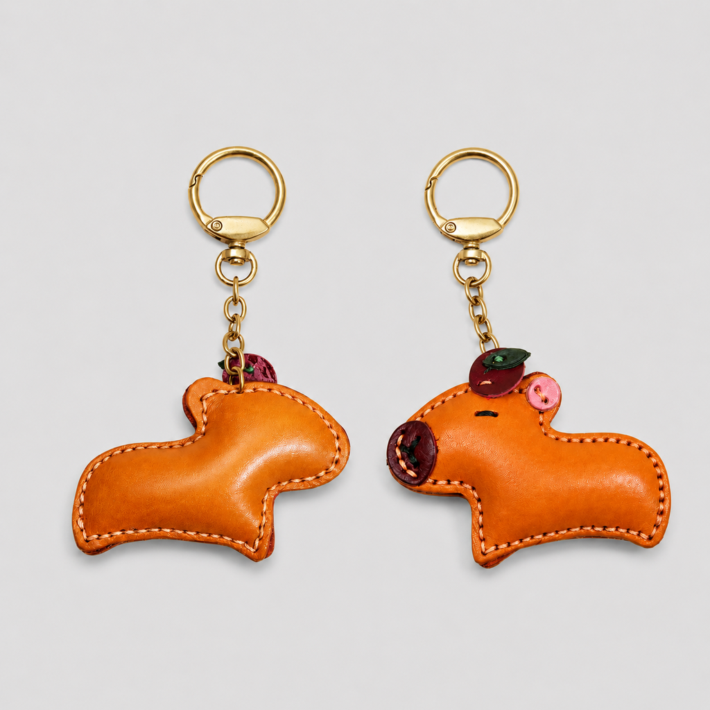 Lovely Cartoon Capybara Keycha - Shopdayla Wholesale - #2578