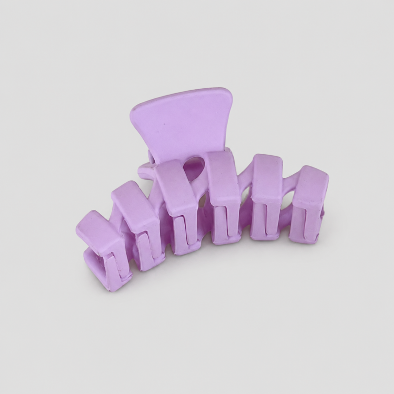Mini Solid Shark Hair Claw Clip