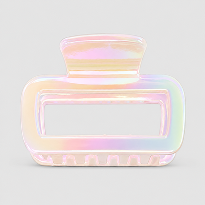Iridescent Hollow Hair Claw Clip