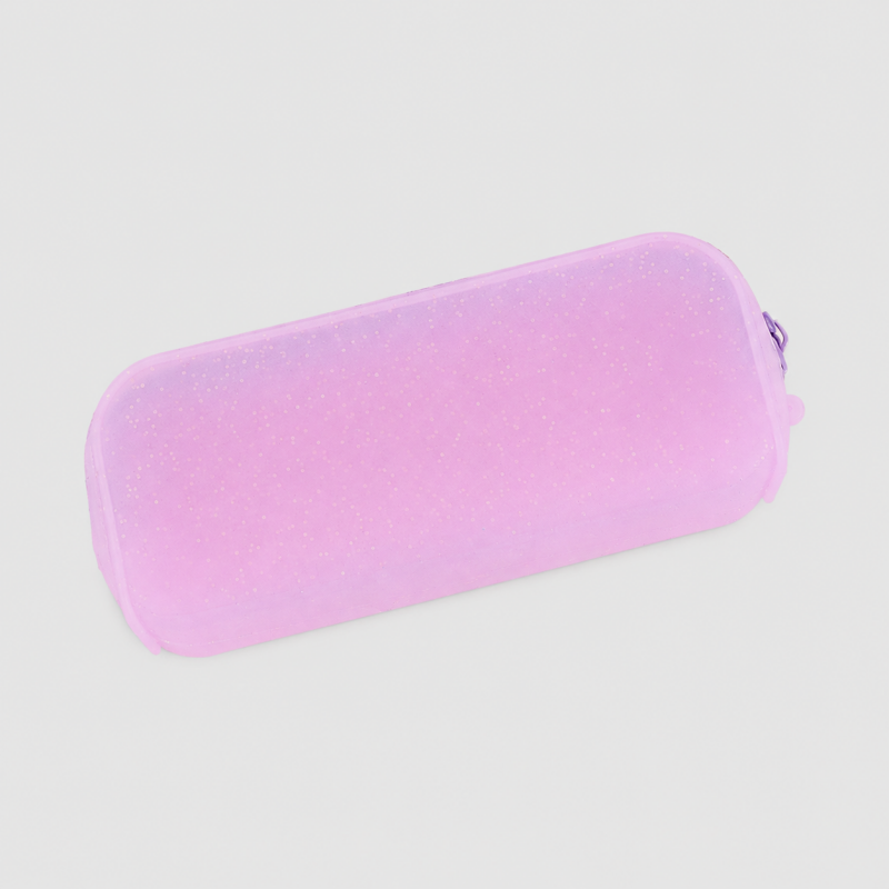 Rectangular Candy Glitter Pencil Case