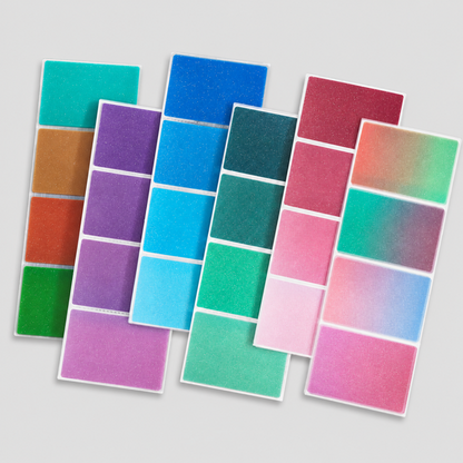 Pearl Shimmer Transparent Index Tab Sticker