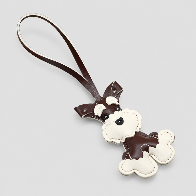 Lovely Schnauzer Bag Charm