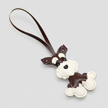 Lovely Schnauzer Bag Charm