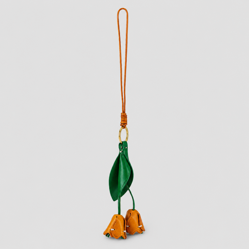 Flower Tassel Bag Charm