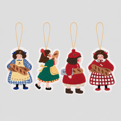 Paper Doll Sponge Cloth