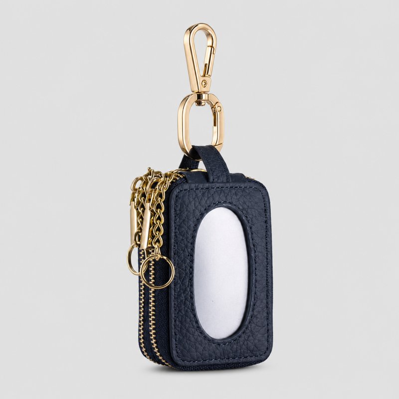 Dual Pocket Key Pouch
