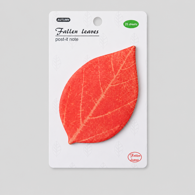 Leaf Shape Planner Sticky Notes
