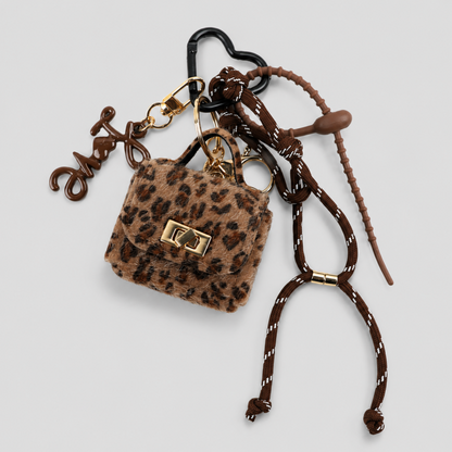 Mini Leopard Charm Bag
