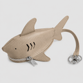 Faux Shark Leather Coin Pouch