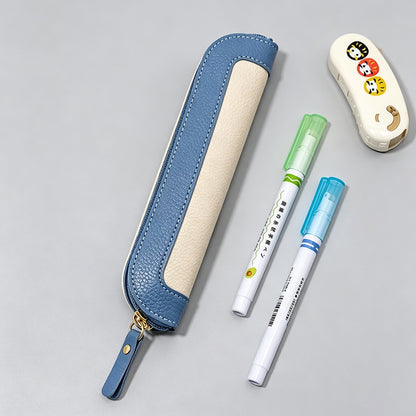 Portable Small Capacity Zipper Pen Storage Bag