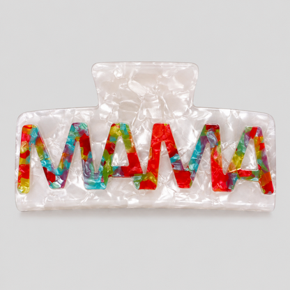 Hollow Letter Shark Jaw Hair Grab Clip